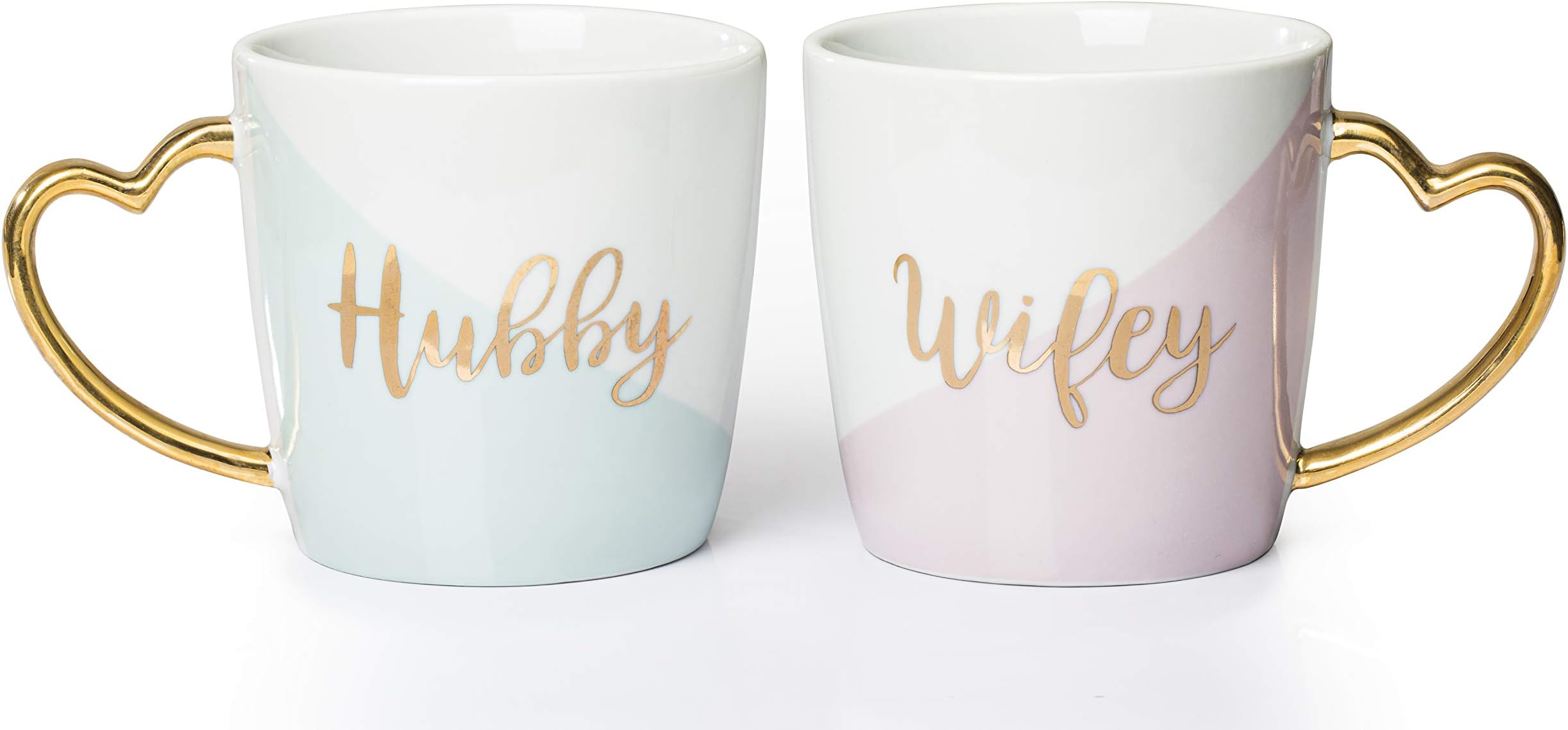 Waterside Fine China 2 Piece Wedding Mug Set