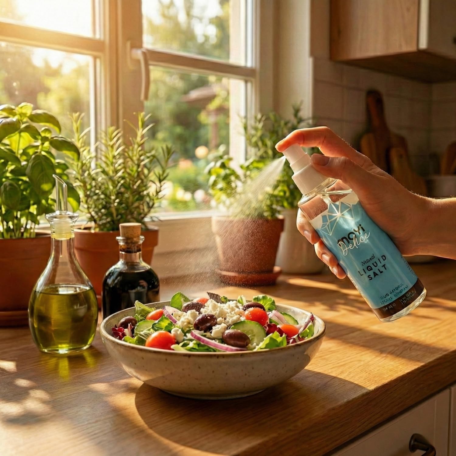 MAY Liquid Spring Salt Spray for Food - Kosher Microplastic-Free 84 Minerals for Electrolyte Balance Immune Support Rich — view 11