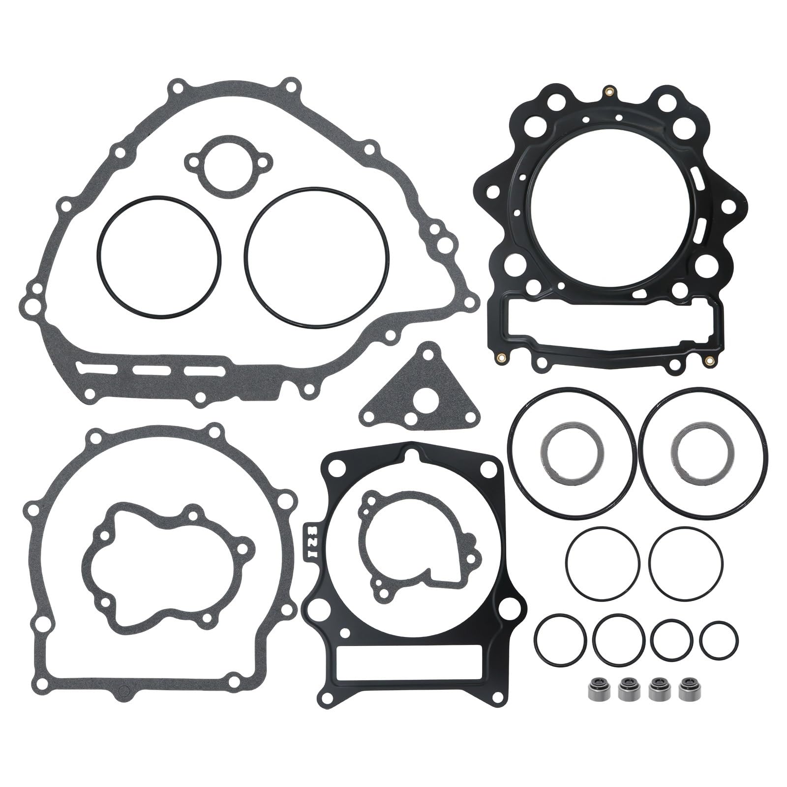 Guarnizione motore moto Set guarnizioni 2688-W199954 adatto per Yamaha YFM700 Grizzly FI 4x4 Auto ATV Guarnizioni