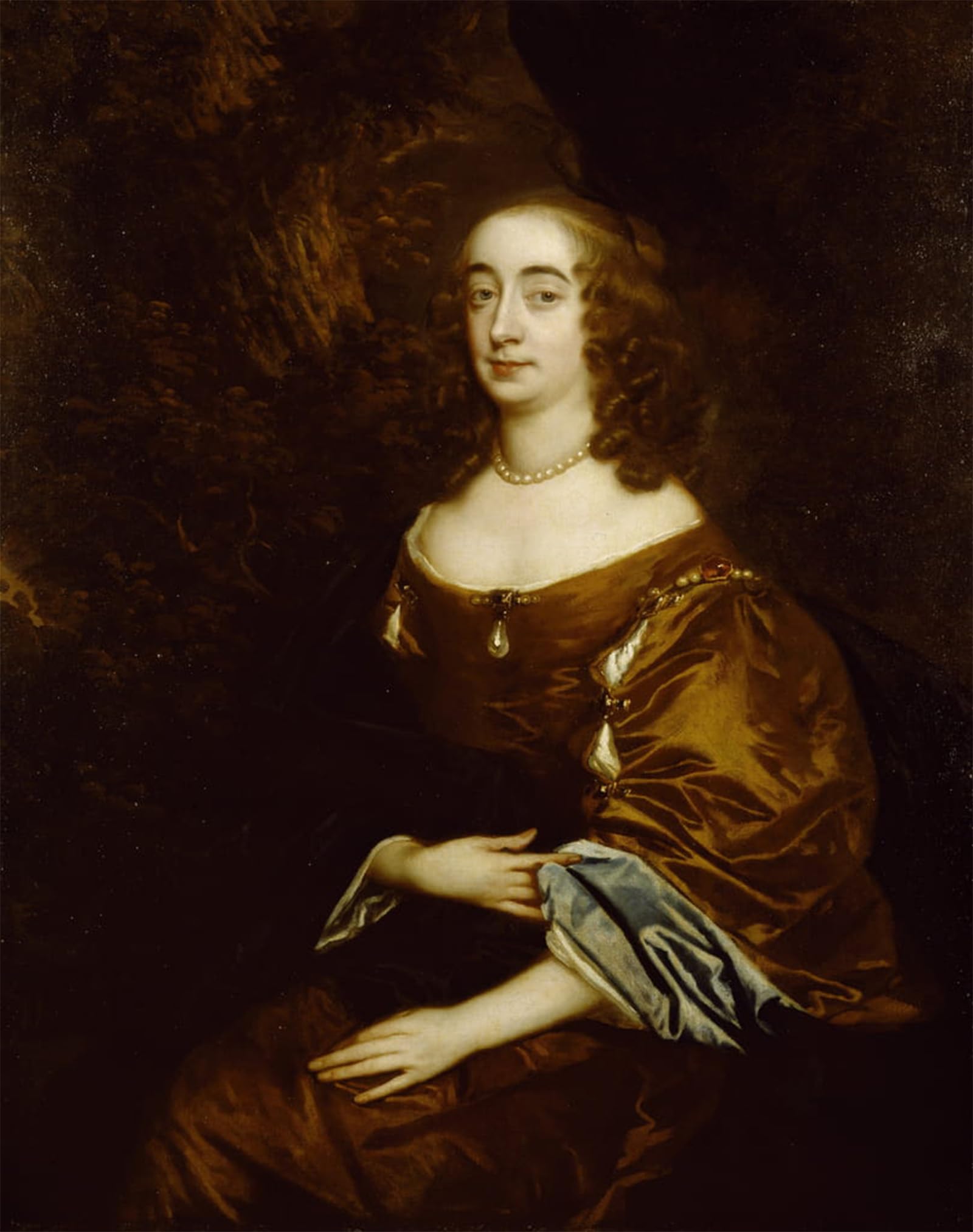 Tableaux célèbres comtesse de Cork Peter Lely, impression murale de qualité