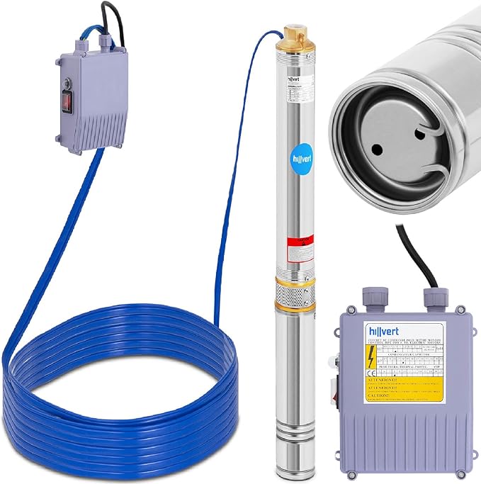 Bomba Sumergible HT-ROBSON-SP550-80 para Pozos y Fuentes