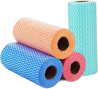 4PCS Rolls Disposable Dish Cloths 40 SheetRo...,