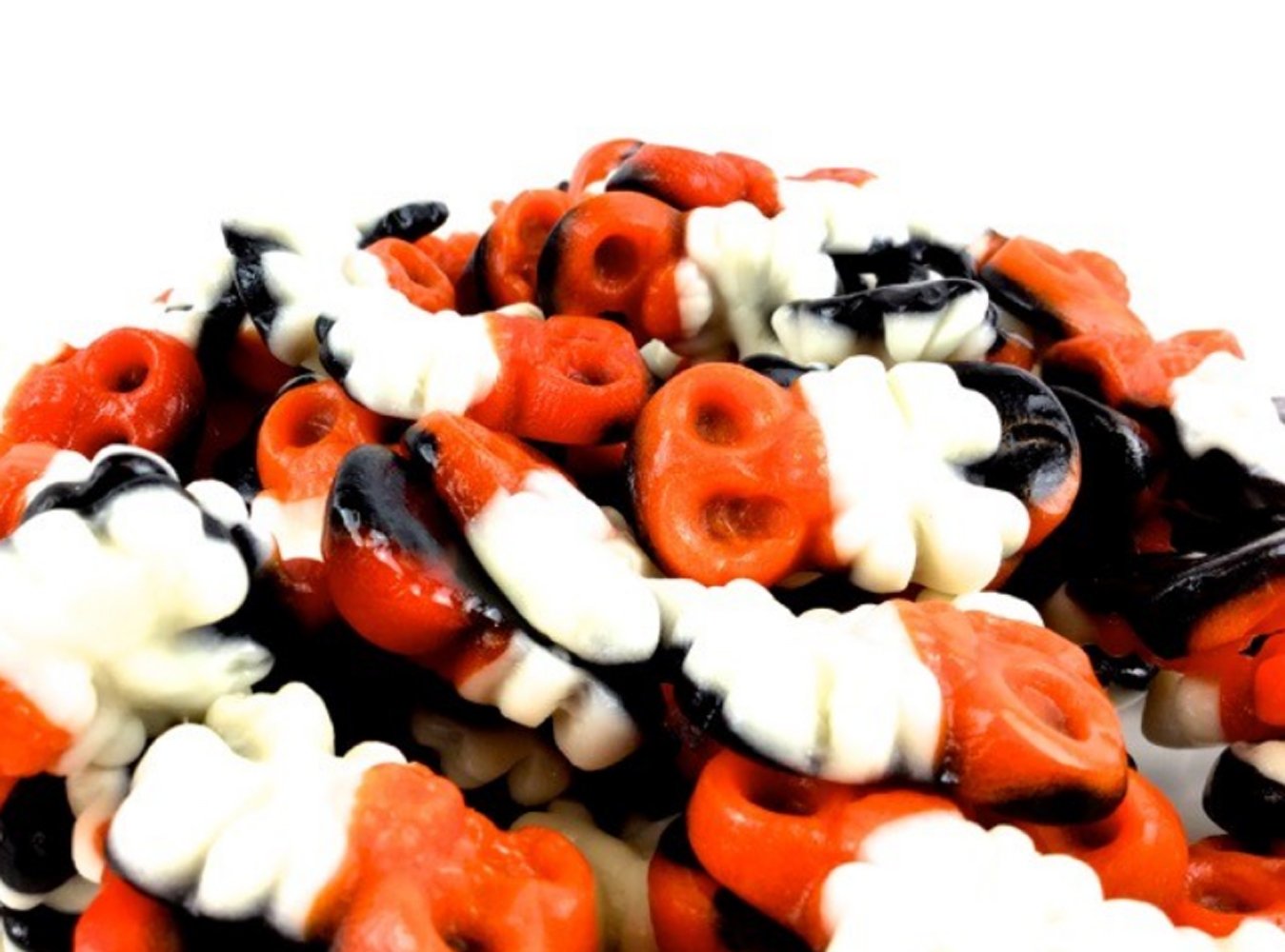 Teschi Pirati Di Caramella Gommosa Per Halloween 1,5 Kg