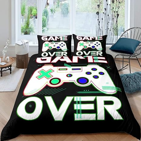 boys gaming bedding