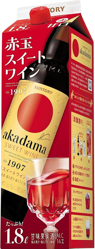 赤玉ポートワイン写真 サントリーがふわっと1,000円くらいのワインを選んでいる人のための