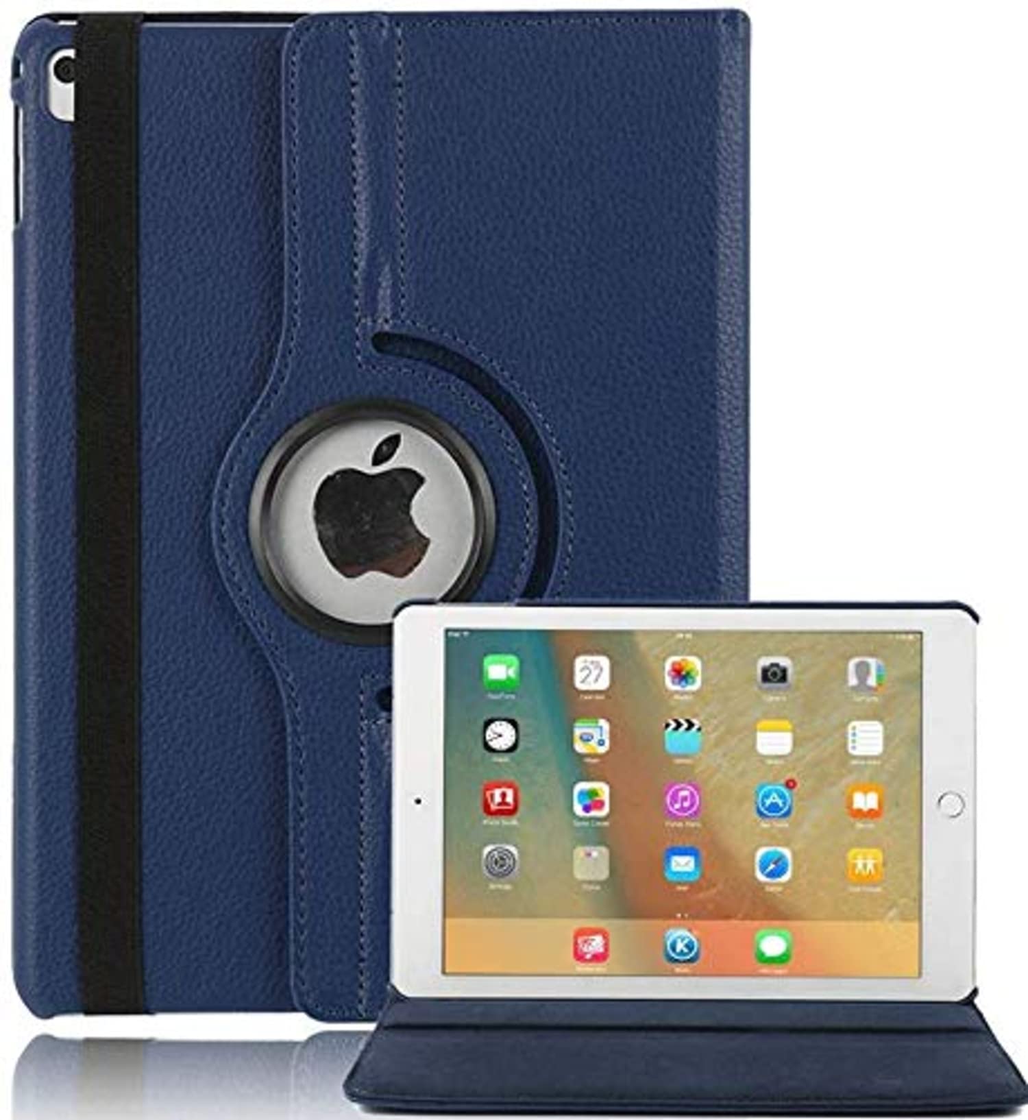 SPRYNKO® 360 Degree Rotating Leather Smart Flip (Auto Sleep/Wake) Case Cover Stand for iPad Air 1 Gen 9.7 inch 2013 [A1474 A1475 A1476] (Blue) (B0999JF8RP) Amazon Price History, Amazon Price Tracker