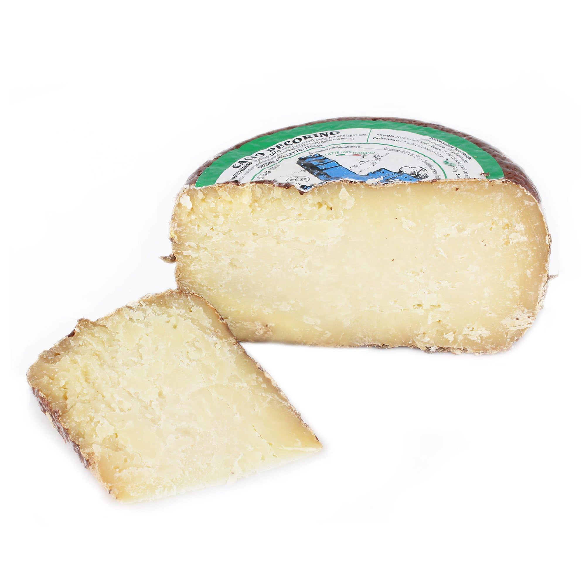 Caseificio del Casentino Ganzer Käselaib 1,4 kg - DUCALE - PECORINO TOSCANO DOP aus CASENTINO - 14 MONATE gereift - Käse aus BERGSCHAFMILCH - Direkt aus Italien