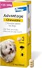 Advantage Chewable 112mg Chewable Tablets for Dogs >2.5-5.5kg 3 pack, Flea and Tick Treatment, Fast Acting Kills Fleas Within Hours, Prevention Lasts For A Month, Easy To Administer
