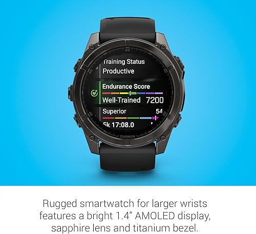 Miniatura 4 de Garmin Fenix 7X Pro Solar Edition, 2.008 in, gris pizarranegro  Reloj inteligente GPS multideportivo, linterna incorporada, capacidad de carga