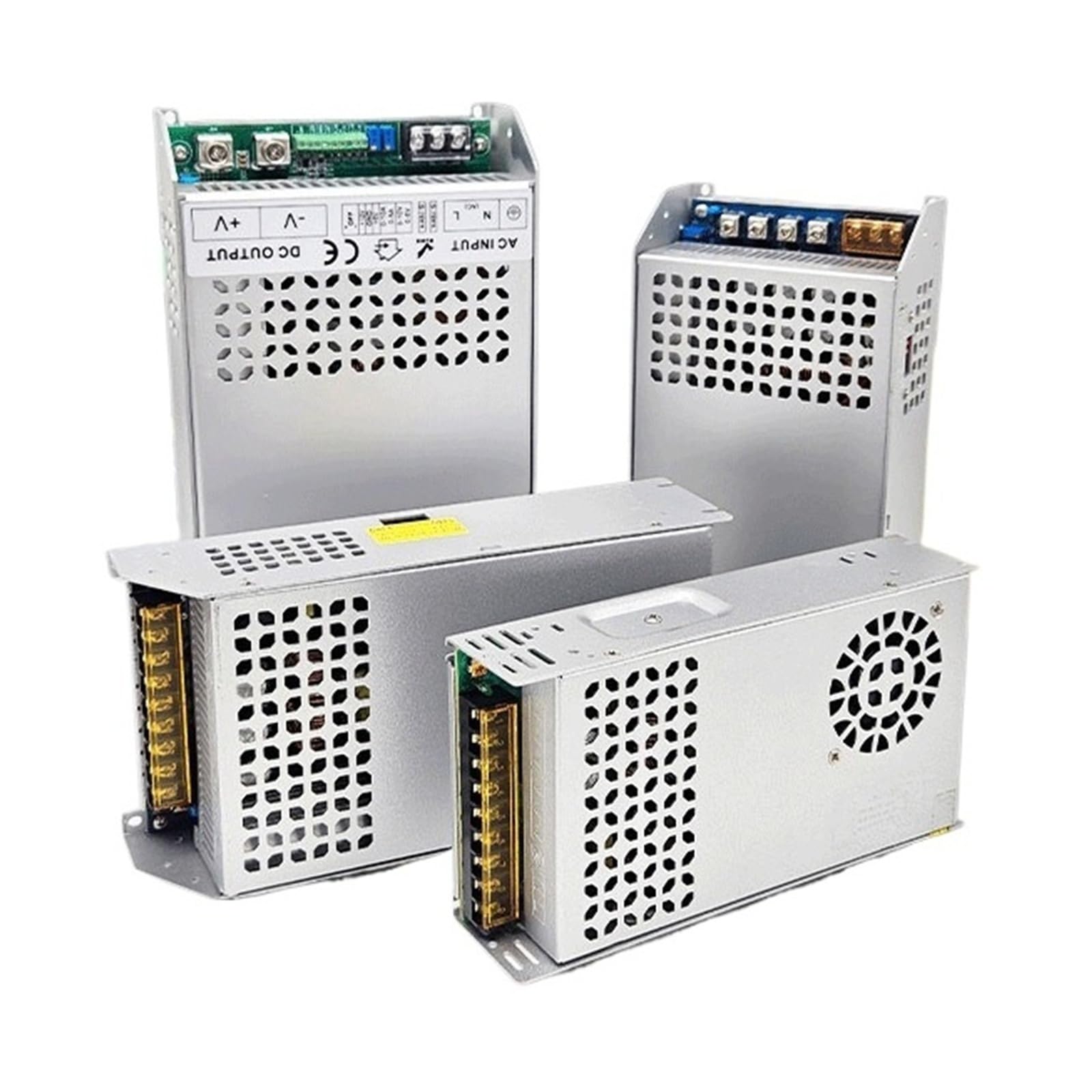 Alimentation commutation 12V 70V 600W SE-600W-21V boîtier métallique