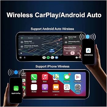 CarPlay AndroidAuto AI BOX Android 搭載 Android 14 Cars Smart Ai Box Wired to Wireless Carplay