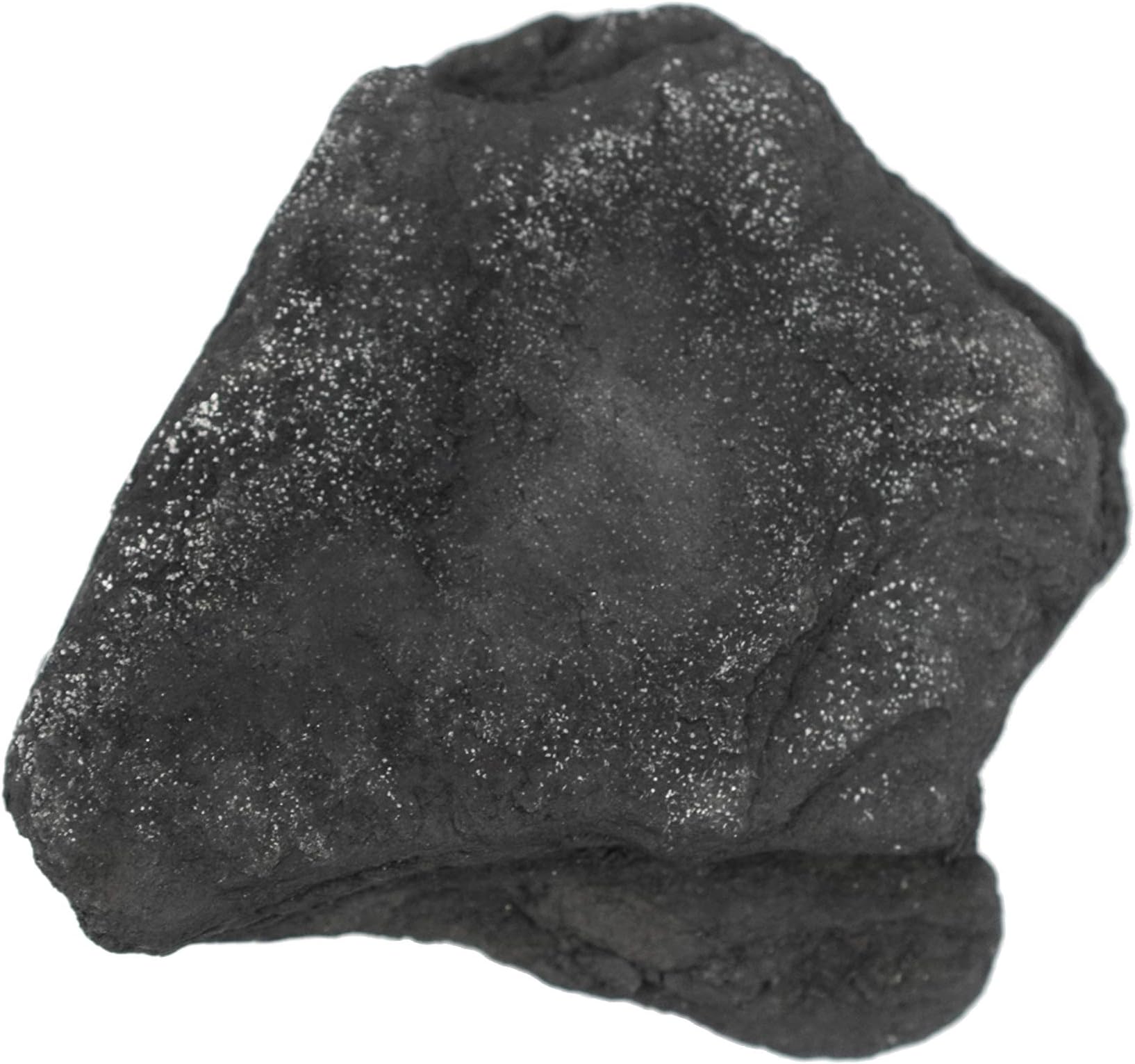 EISCO Raw Anthracite Coal, Metamorphic Rock Specimen - Approx. 1" - Geologist Selected & Hand Processed - Great for Science Classrooms (1)
