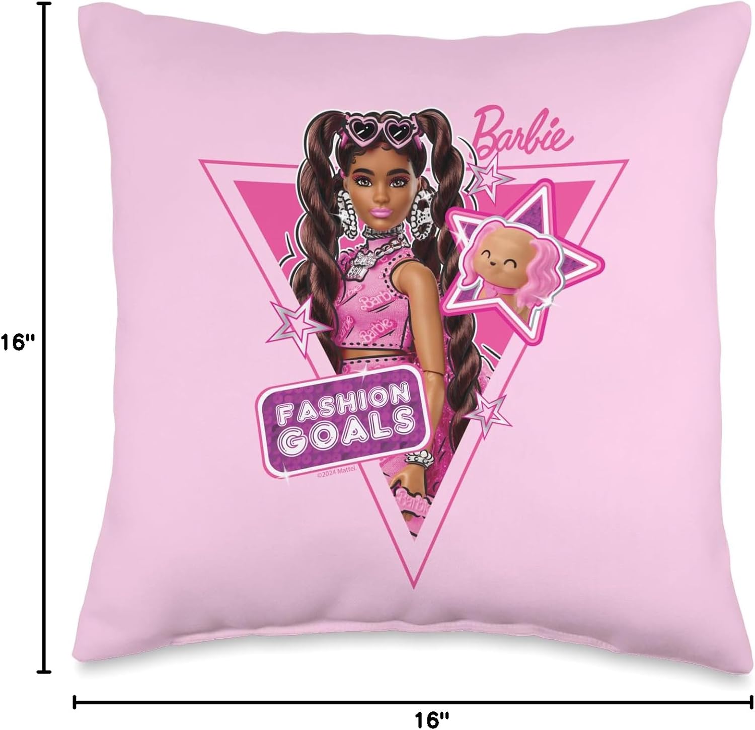 Barbie - Fashion Goals Throw Pillow