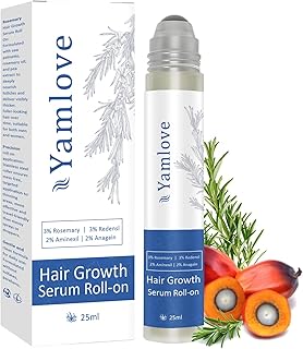 Rosemary Hair Growth Serum, 25ml, with Redensyl and Anagain, Roll-On, Reduces Hair Fall, For All Hair Types (1)