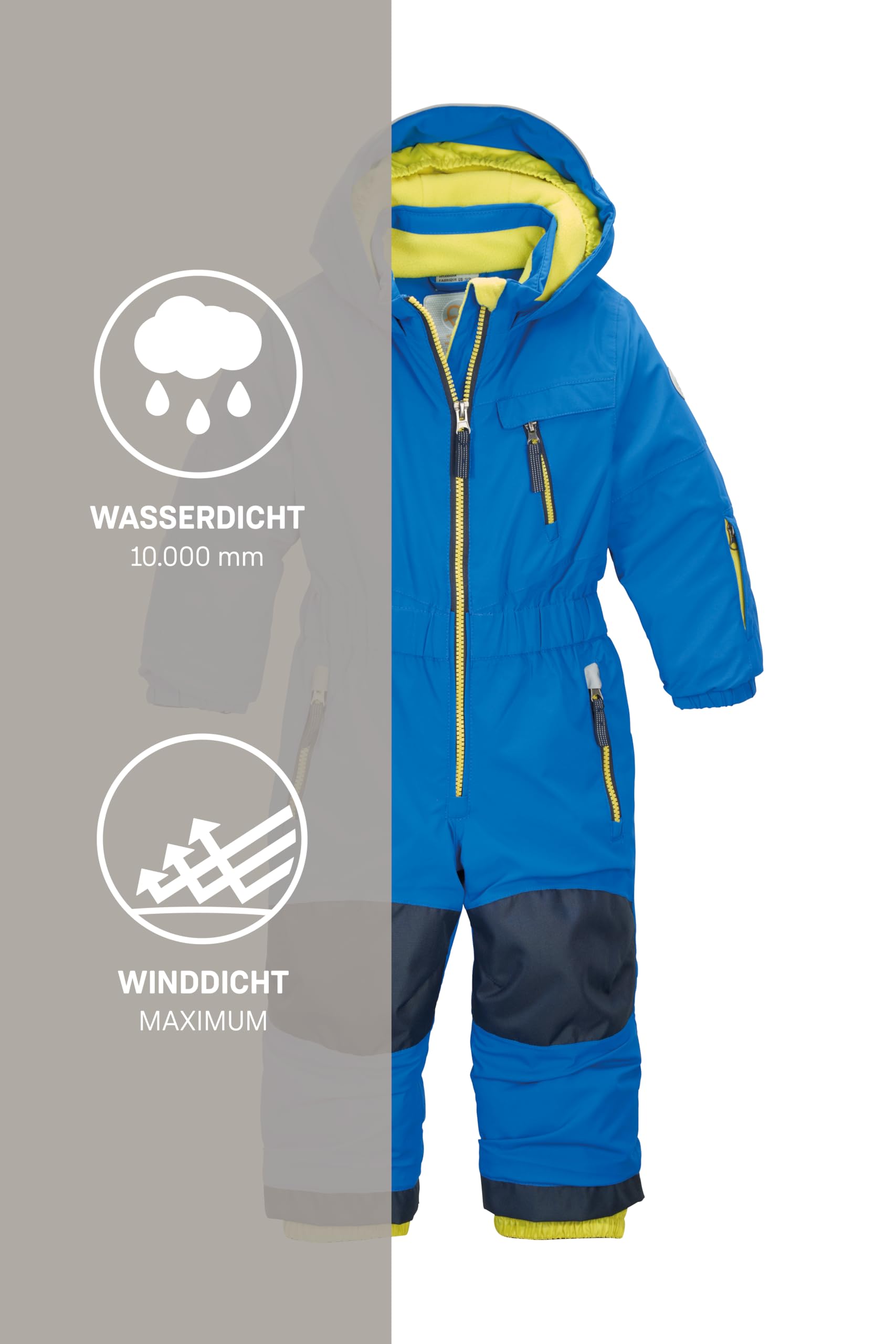 Killtec Unisex Fisw 31 Mns Onpc Skioverall/Schneeanzug mit Kapuze, wasserdicht