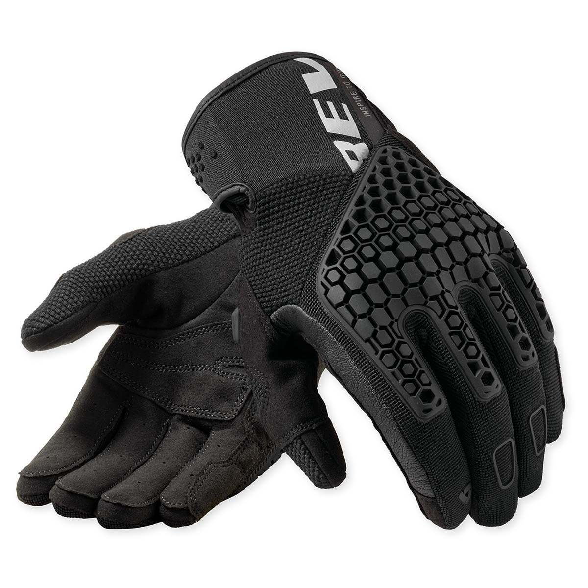 REV'IT! Revit Mangrove 2 Motorrad Handschuhe, schwarz, XS