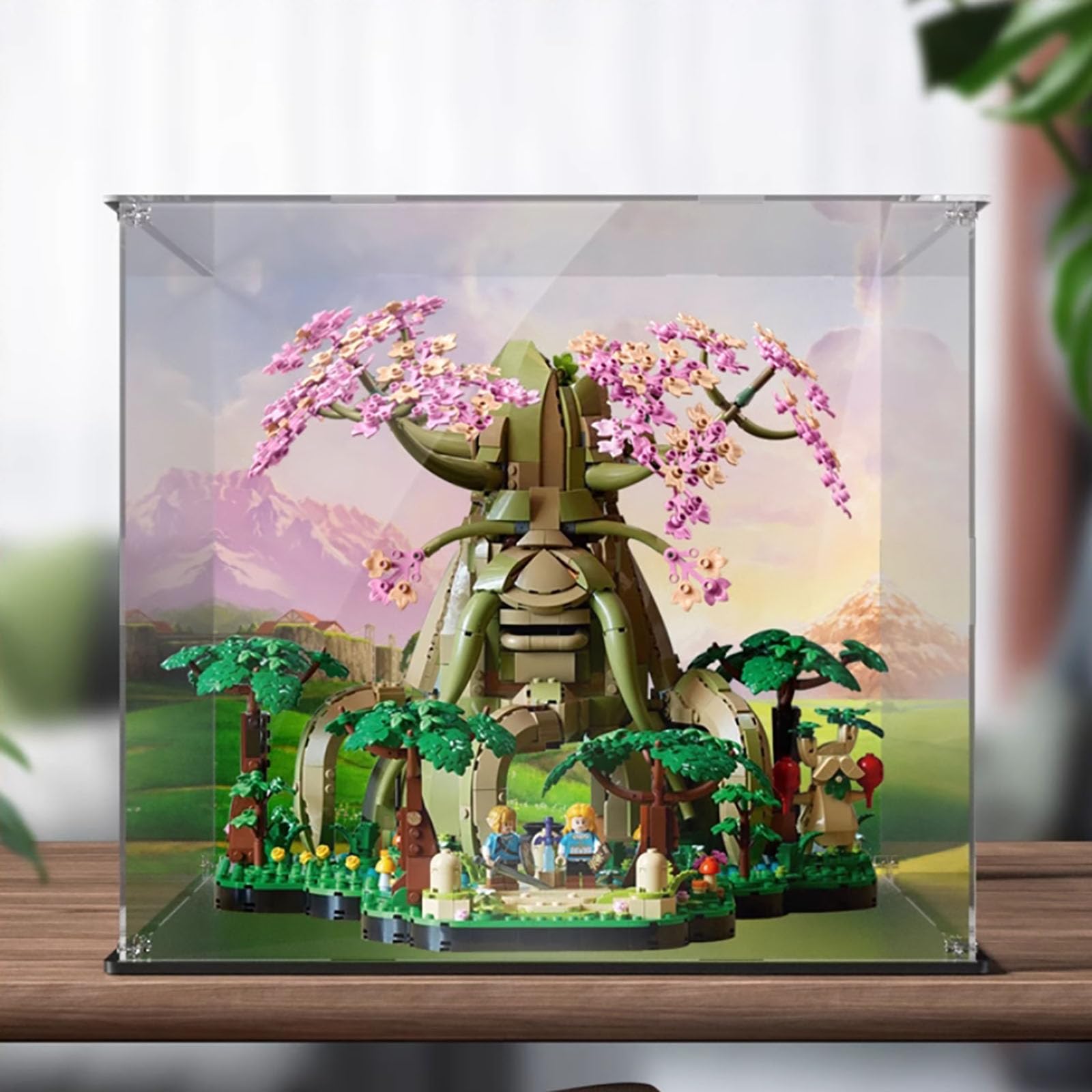 Acrylic Display Case for Lego 77092 Deku Tree，Dustproof Box