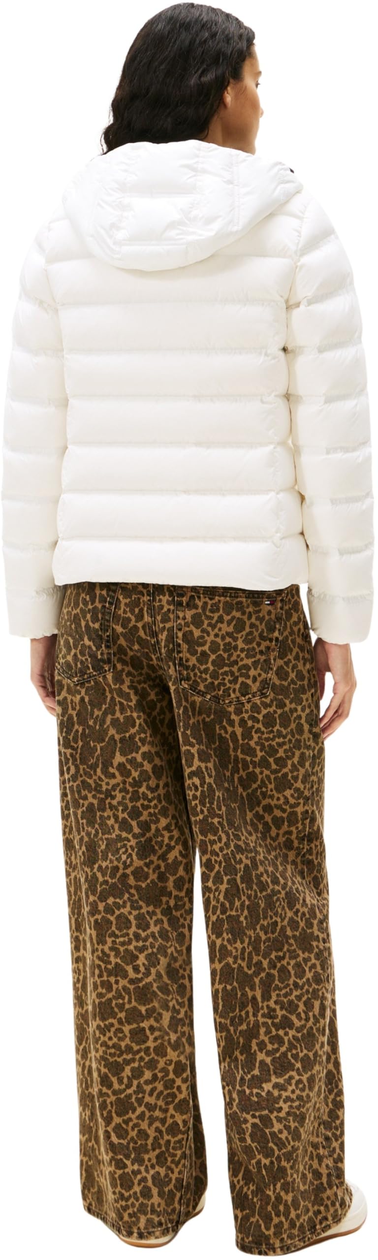 Tommy Jeans Donna Piumino Slim con Cappuccio