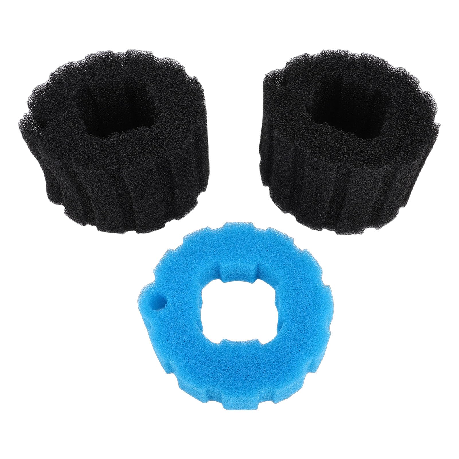 Qcwwy Ensemble de Mousse Filtrante de Remplacement, Tampons éponge Lavables pour OASE Biopress, Filtration Efficace sous Vide pour Aquariums et étangs, Décoration de Jardin