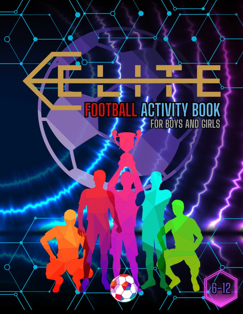 Football activity book: football training book