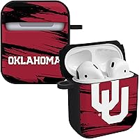 Vista 7 de AFFINITY BANDS Oklahoma Sooners Camo HDX - Funda compatible con Apple AirPods Generaciones 1 y 2