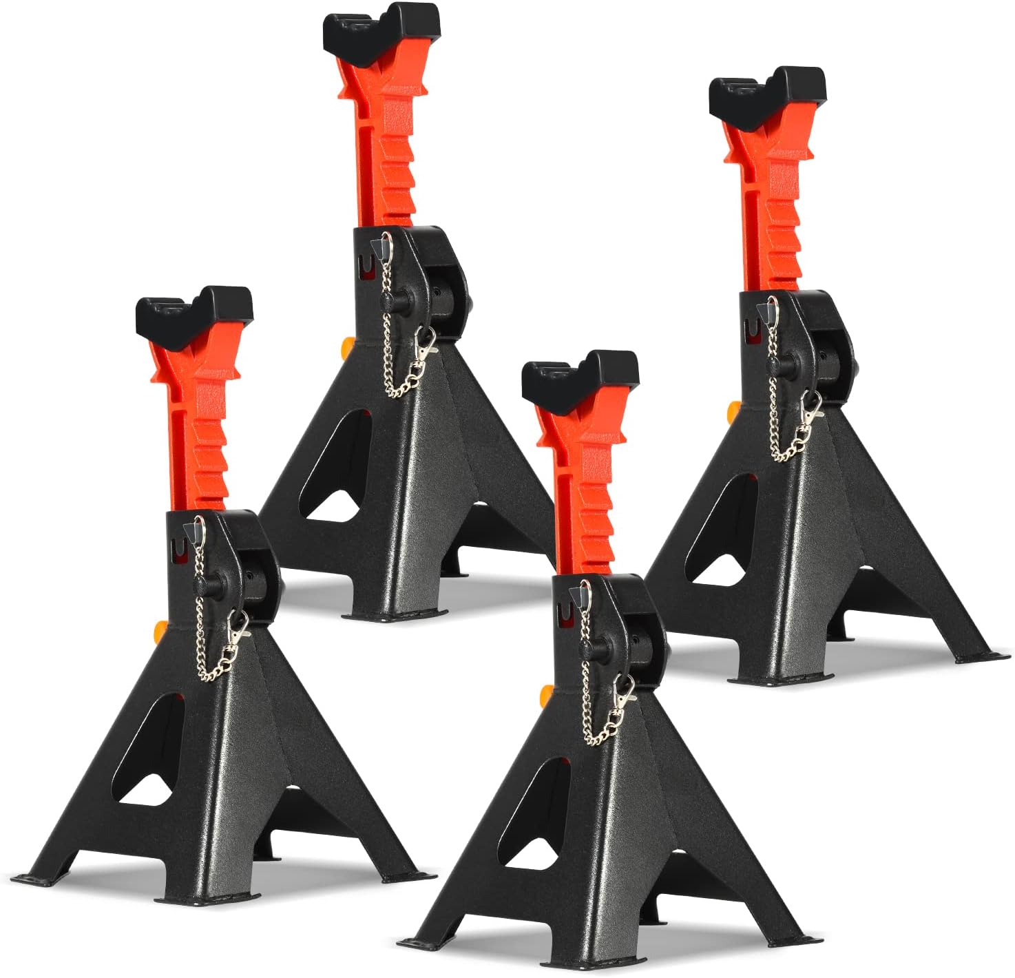 2 Unterstellböcke 3 Tonnen - Höhenverstellbar 280-424mm Für Auto & SUV