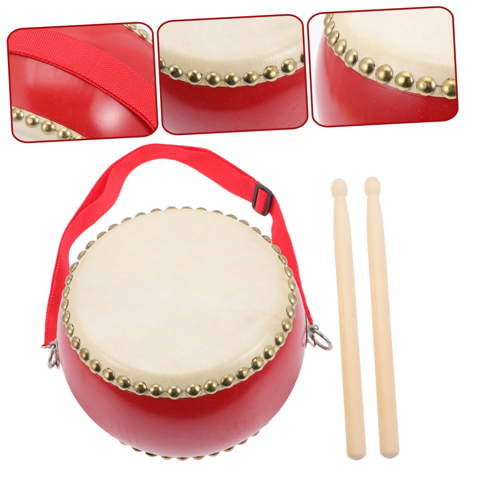Infantil de Vaca Instrumento Musical Percusión para Juguete Educativo para Desarrollo Ritmo y Coordinación
