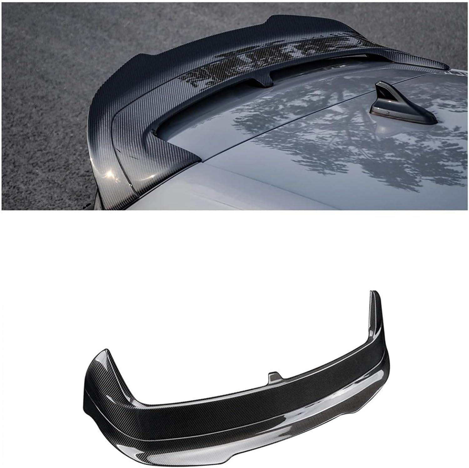 Compatible for VW Golf 8 MK8 GTI 2020 2021 2022 2023 Tail Wing Rear Trunk Spoiler Car V Styling Body Kit Accessories