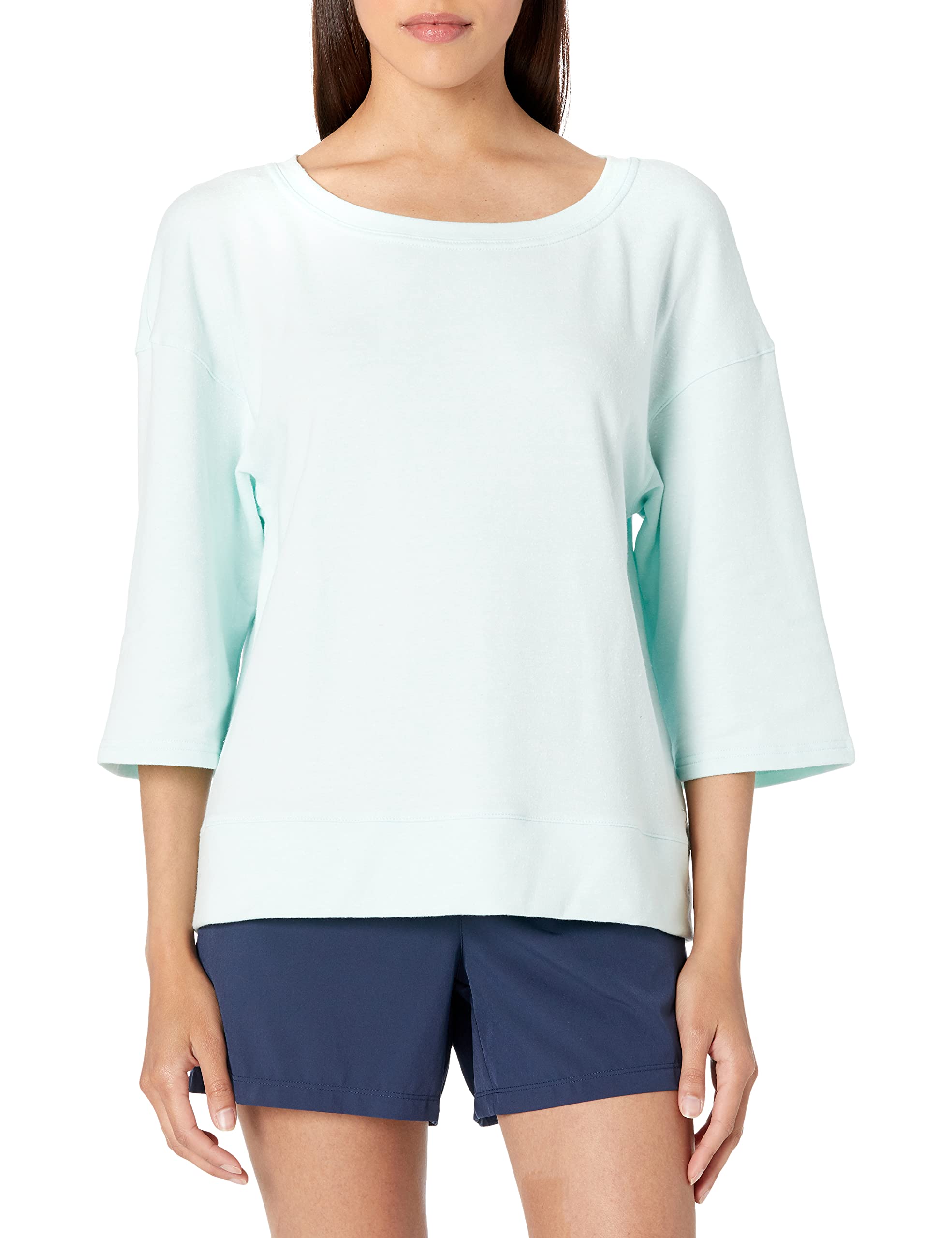 DanskinWomen's Lounge Wide-Neck Pullover