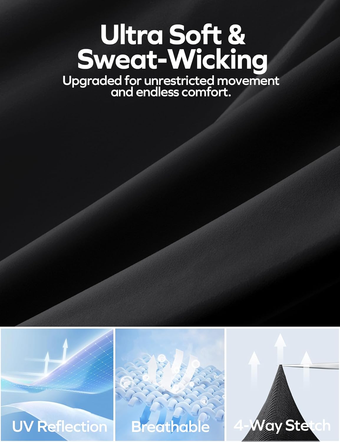 Rash Guard for Men Swim Shirt Quick Dry UPF 50+ Long Sleeve Fishing Shirt for Men UV Sun Protection Beach Shirts - Image 4