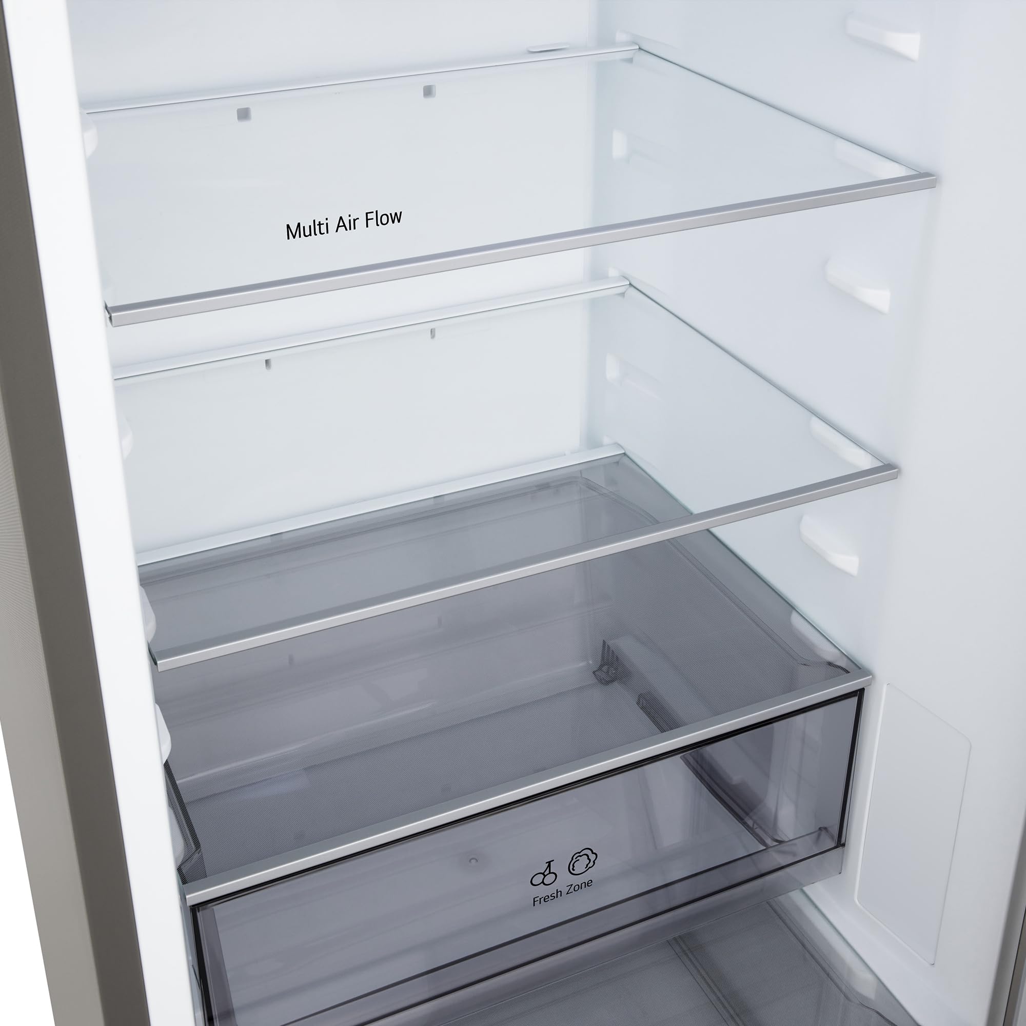 LG GBBSJ11DPY - Frigorífico Combi DoorCooling+, 1.86m, Clasificación D, Serie 200, Capacidad 333l, Inox antihuellas
