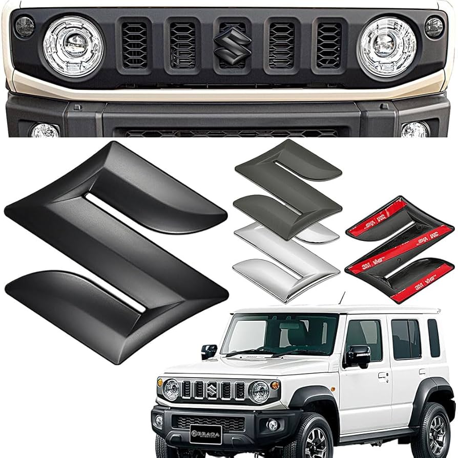 ●送料込●美品●2025年JC74W ジムニーノマド純正グリル Amazon | 2025モデル 新型ジムニー ノマド JC74W 車用 タイプ1