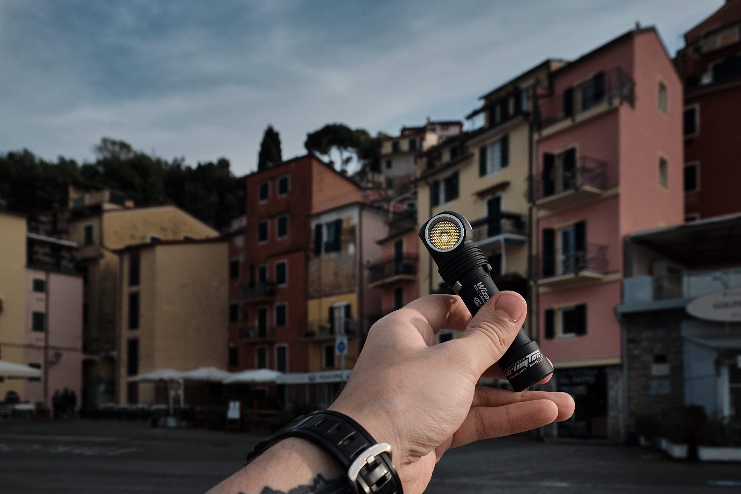 Lampada frontale a LED Armytek Wizard C2 Pro Max USB ricaricabile Multi torcia 3 in 1 (F06701C / F06701W)  39