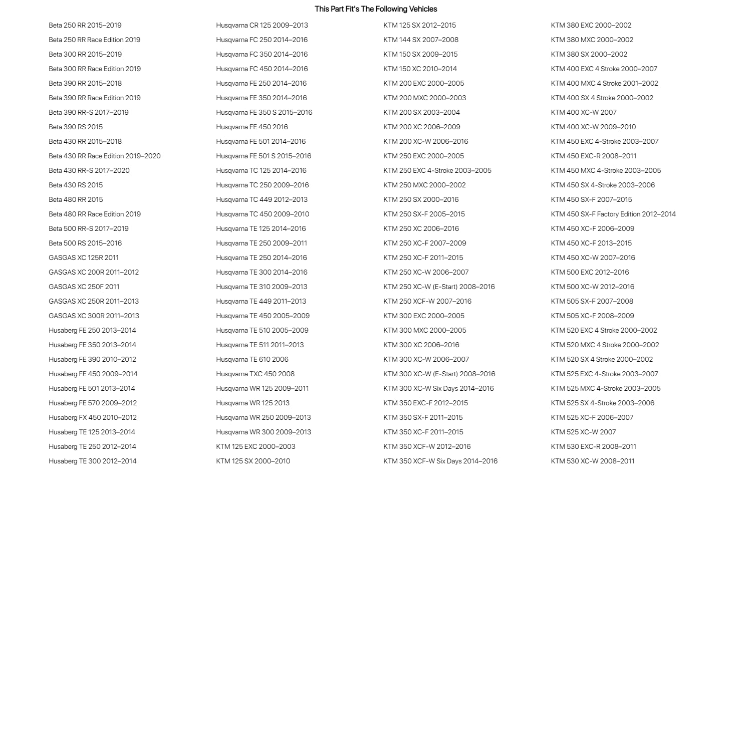 Trail Tech Vapor Speedometer/Tachometer