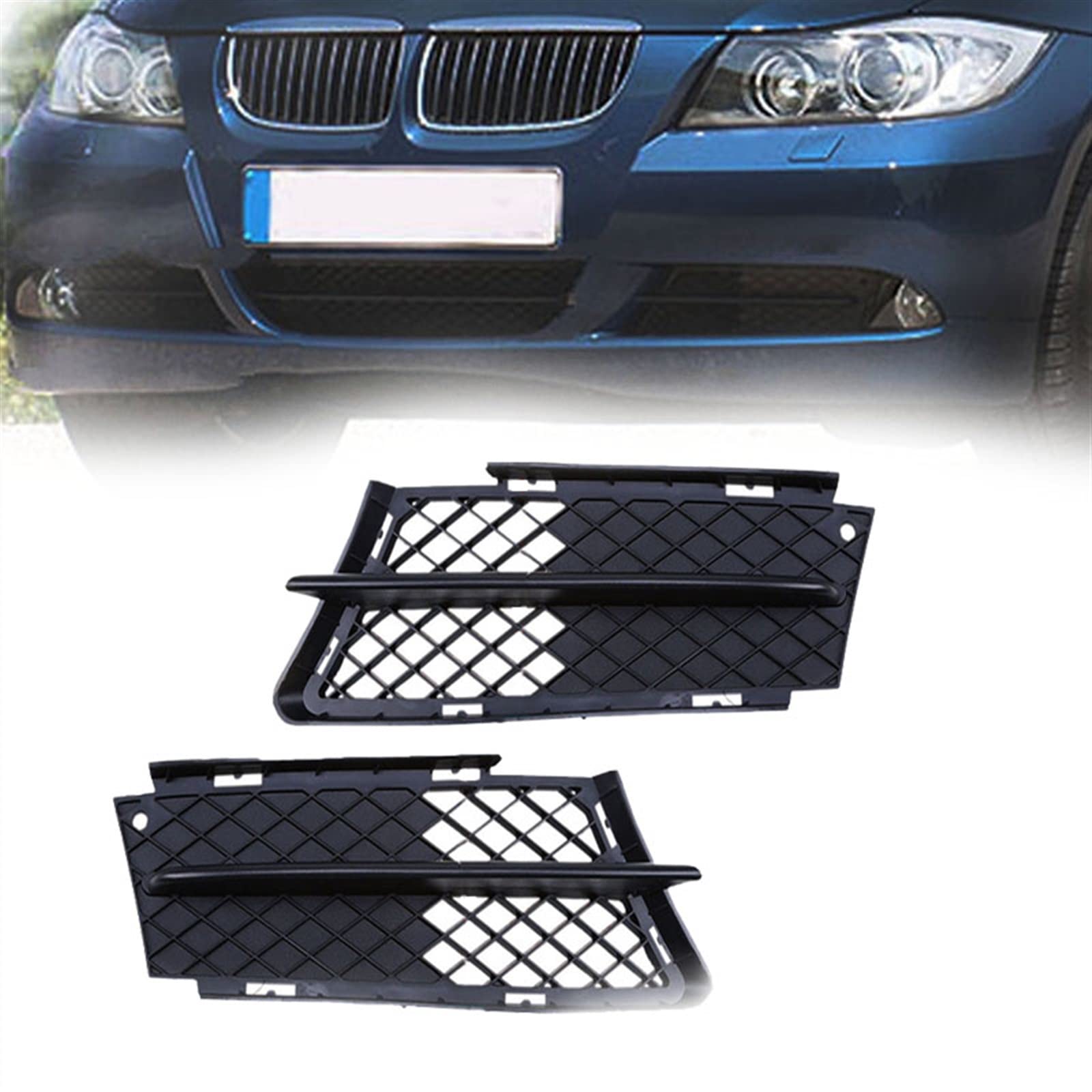 Parrilla inferior del parachoques delantero BMW 3 Series E90 2006 2007 2008 ref 51117134082 8