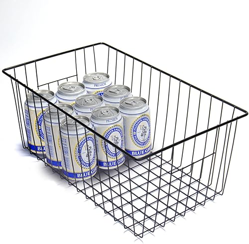 Miniatura 32 de Contenedores organizadores verticales para congelador, cestas de congelador para congelador de pie de 14, 15 pies cúbicos, cestas de almacenamiento