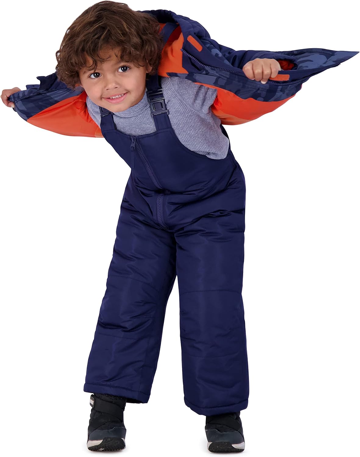 Rothschild Boys' Ski Jacket and Snowbib Snowsuit Set