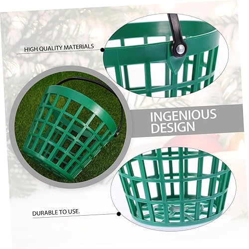 Miniatura 6 de Cesta de almacenamiento de golf 1pc cesta de golf cestas cesta para cesta verde accesorios verdes cestas conducción contenedor rango cesta de bolas