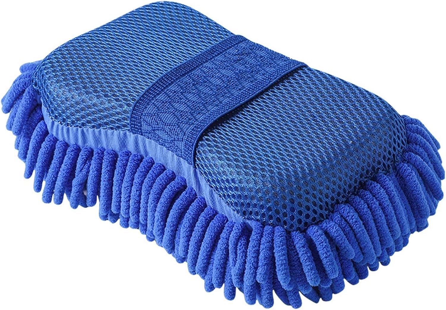 Ultra Fine Fiber Car Wash Sponge Brush - Premium Cleaning Towels & Gloves for Car Care Accessories(Brown)