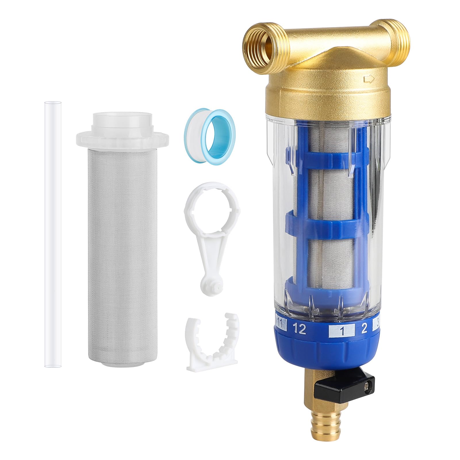Filtro De Agua De Sedimentos, Prefiltro Del Sistema De Agua G1/2 Filtro