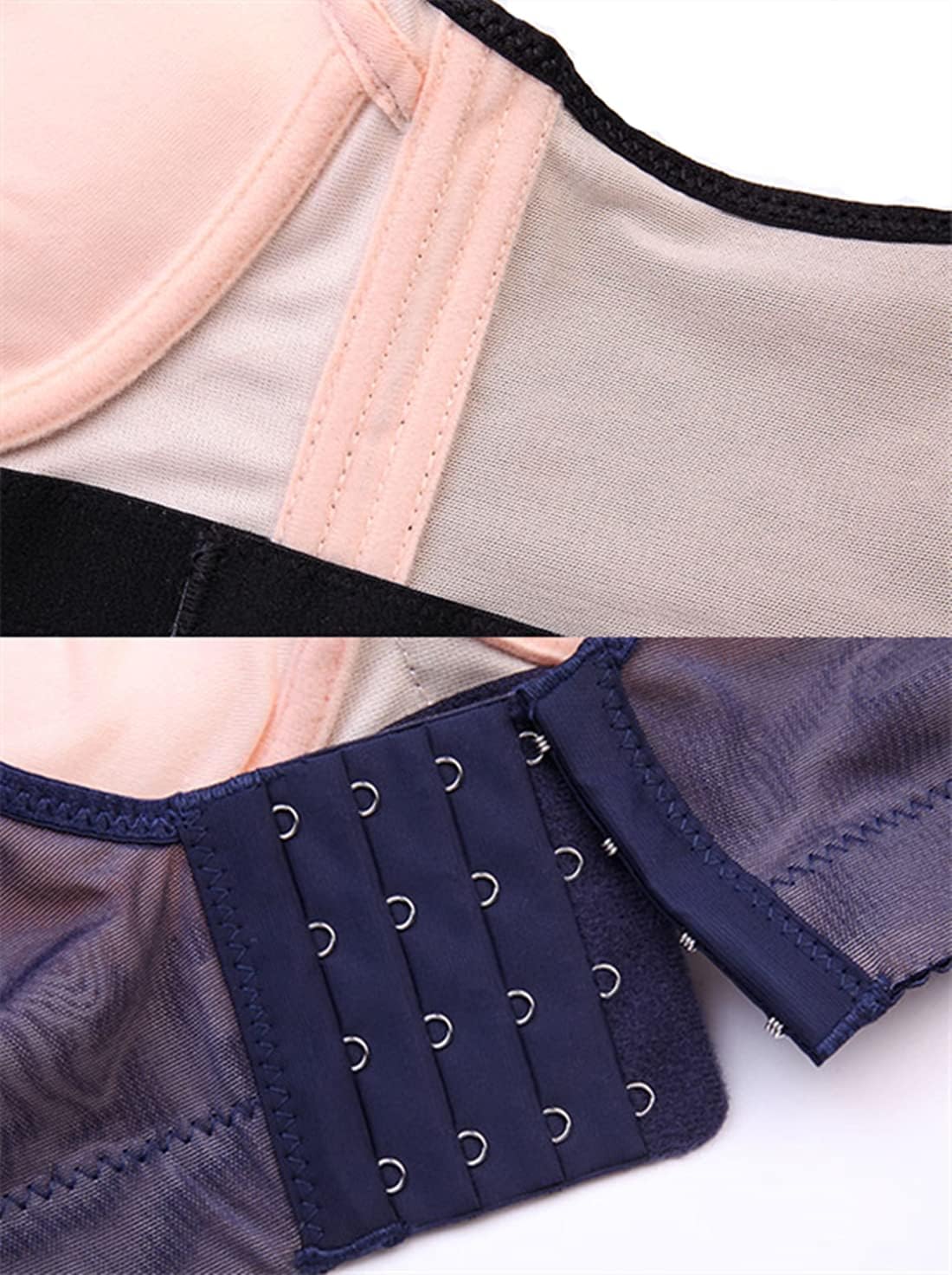 Women Super Push Up Bra Lace Underwire Soft Padding Lift Up Bra - Image 5