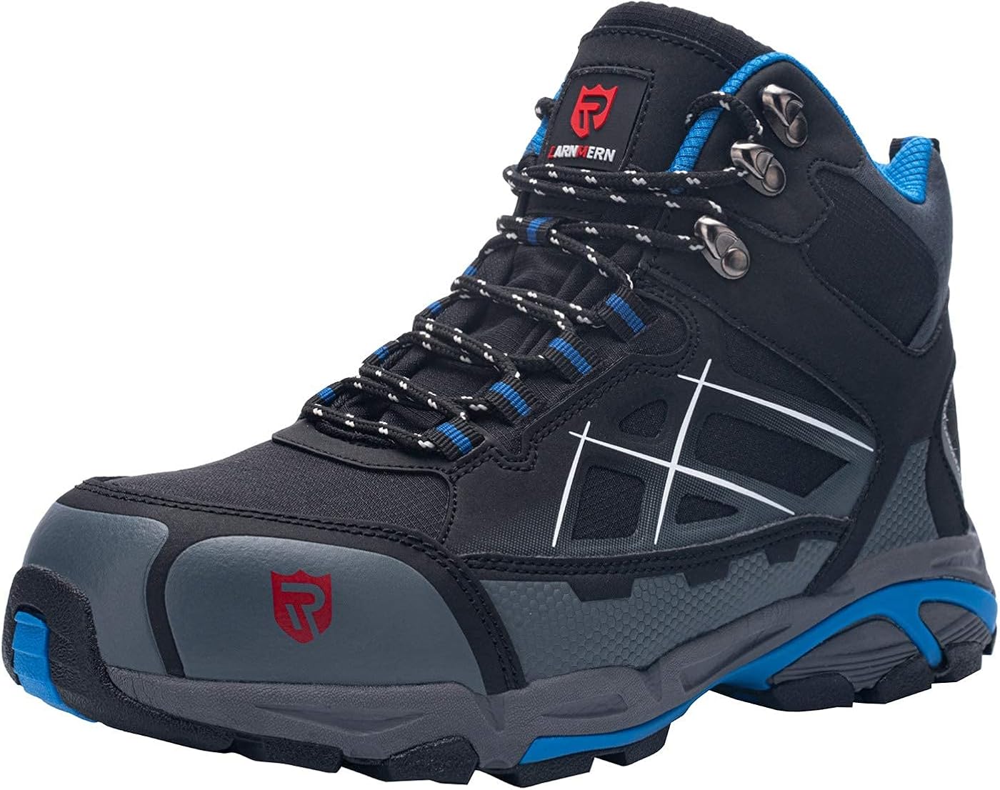 LARNMERN Steel Toe Boots,Mens Work Safety Outdoor Protection Footwear Industrial and Construction Boots : Clothing, Shoes & Jewelry