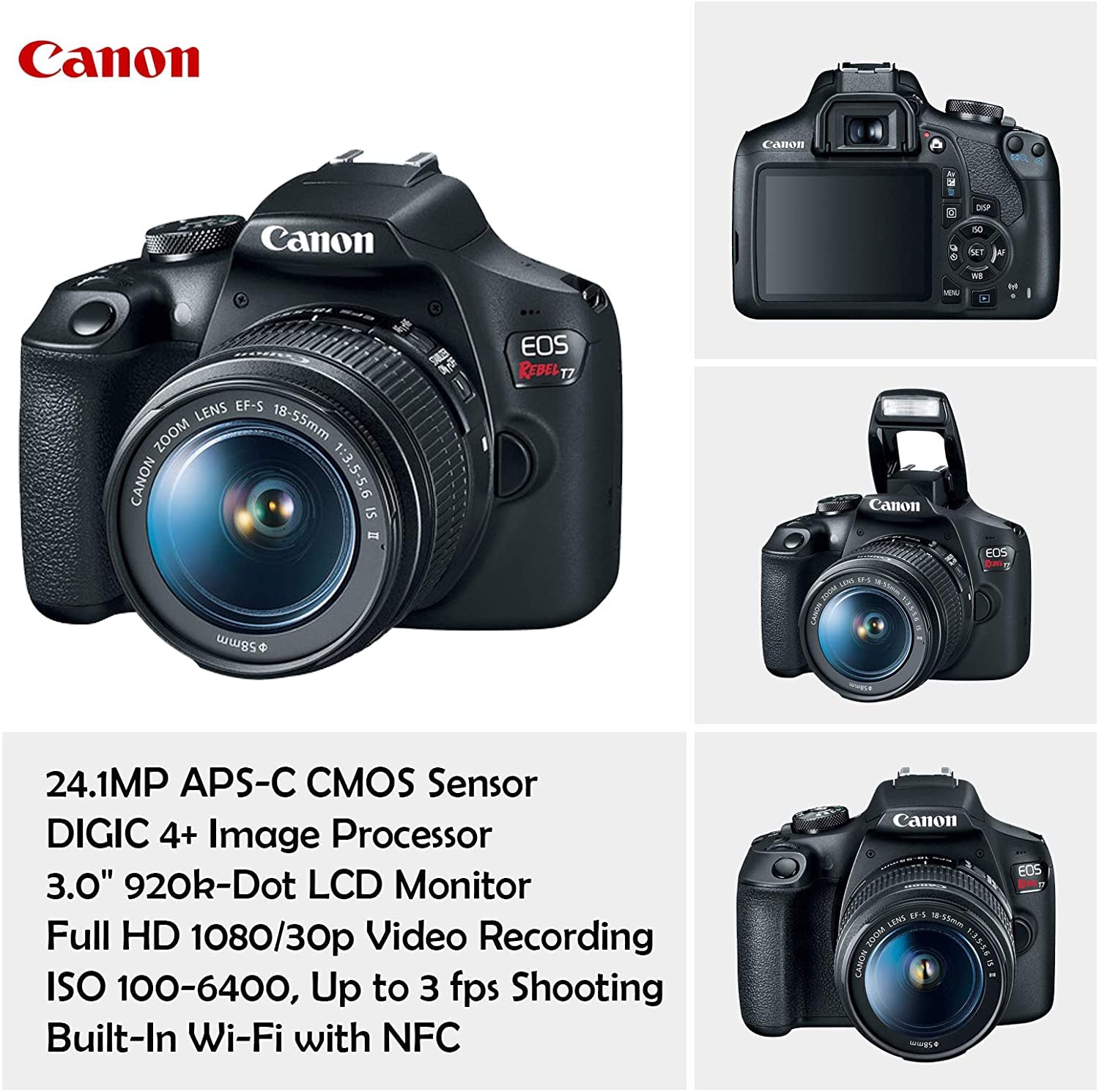 t7 dslr canon rebel t7 year made