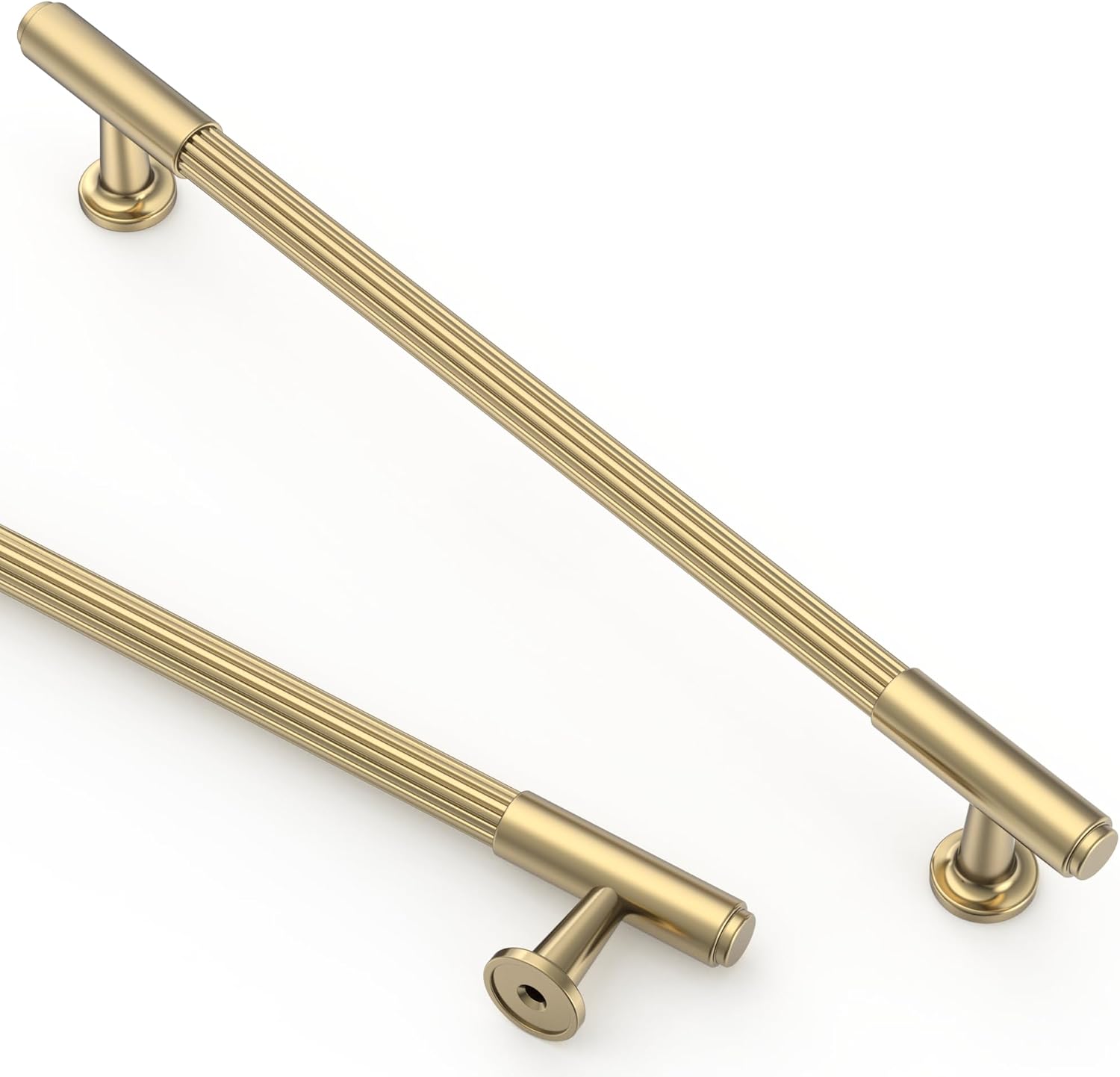 Asidrama 10 Pack 7.5 Inch(192mm) Champagne Bronze Cabinet Pulls Kitchen Cabinet Handles Champagne Cabinet Pulls Kitchen Cabinet Hardware for Cupboard Drawer