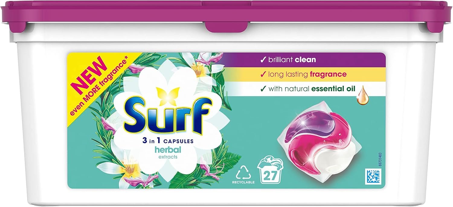 Surf Herbal Extracts 3 in 1 Capsules Washing Capsules even more