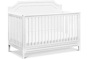 Chloe Regency 4-in-1 Convertible Crib in White with Greenguard Gold Certification