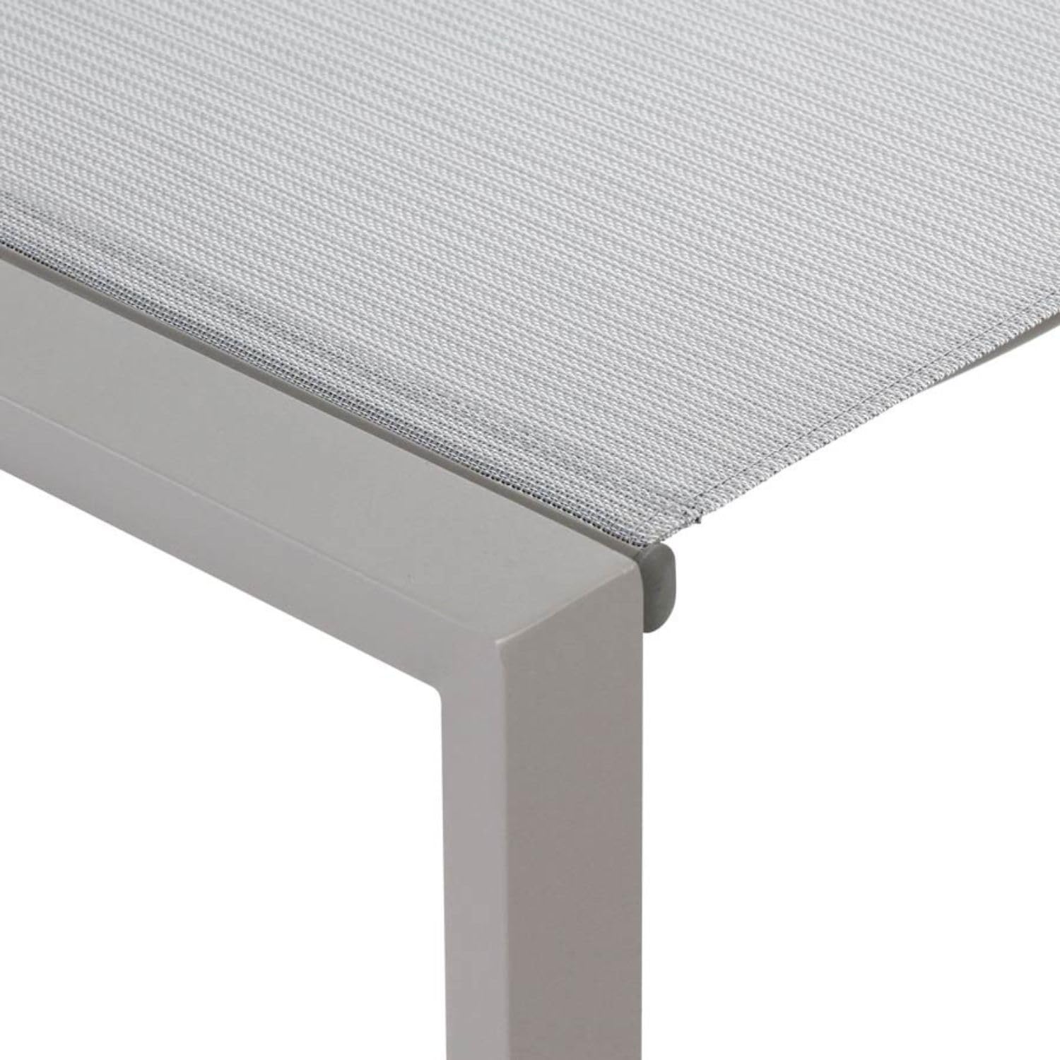 Brigros Estosa - Lettino prendisole da giardino con ruote in alluminio e textilene lettini piscina da esterno offerte (Tortora)