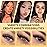 QUEWEL Self Adhesive Eyelashes Natural Look, No Glue Needed Lash Clusters with Eyelash Clusters Tweezer, 40 Pcs Reusable Lashes Self Adhesive for Beginners, DIY Lash Extensions for Home Use(ZN-02)