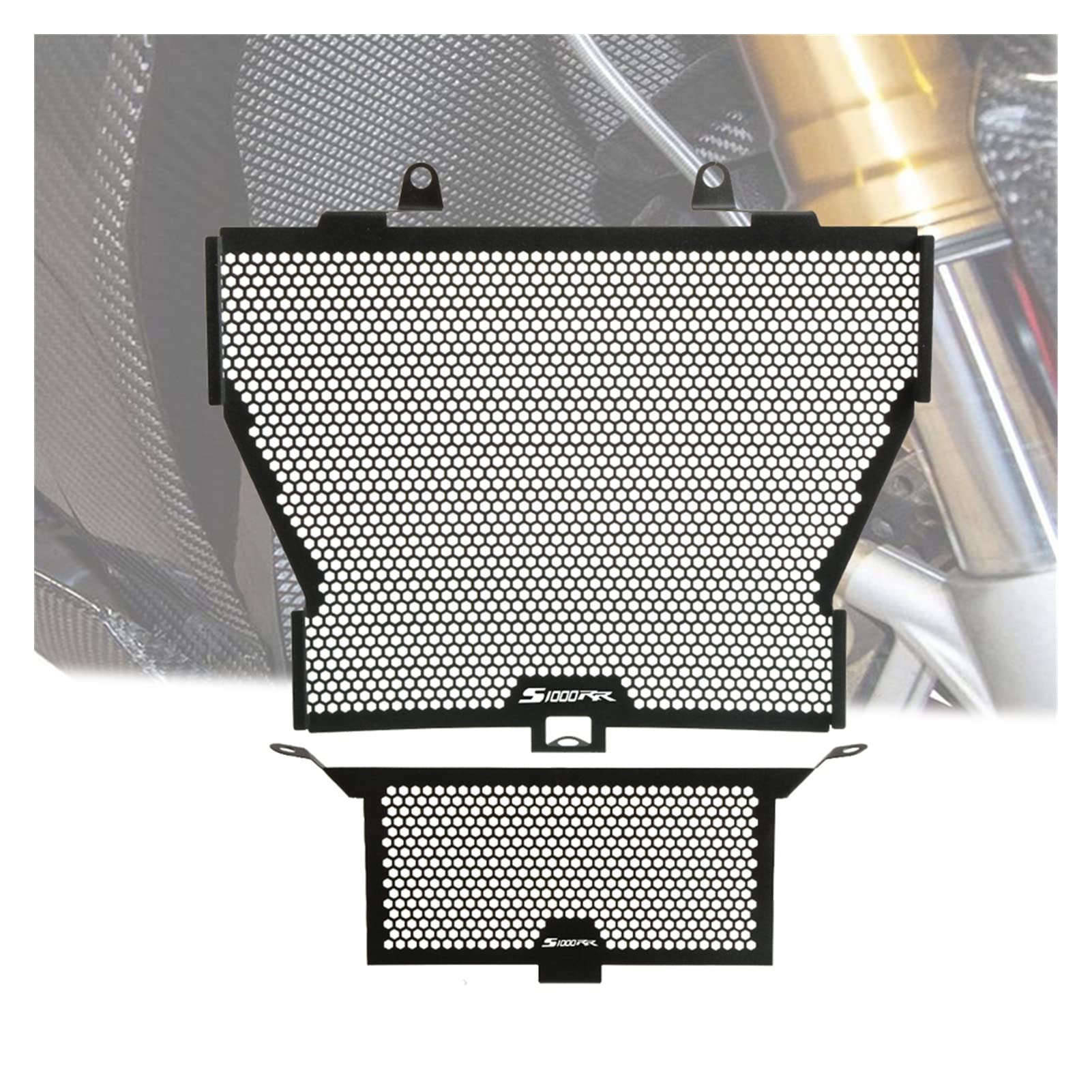 Motocykl Dla Okładki Osłony Grillera Grillera S1000RR I Chłodnicę Olejową Zestaw Do BMW Dla S 1000RR Dla S1000 RR Dla HP4 2010-2018/2017/20 2015 Osłona ochronna