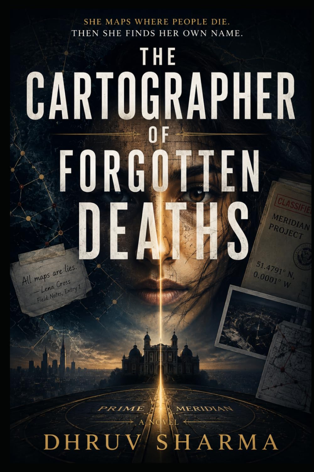 THE CARTOGRAPHER OF FORGOTTEN DEATHS: A Literary Horror Novel of Maps, Memory, and the Prime Meridian (The Midnight Horror Collection)